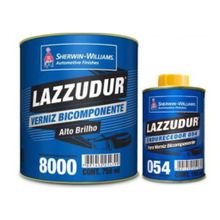 Kit Verniz 8000 Comp A+B 54 900ml - Lazzudur