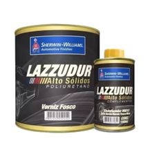 Kit Verniz Fosco Comp A+B 900ml - Lazzudur