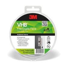 Fita Dupla Face 4910 VHB 12mm x 5m - 3M