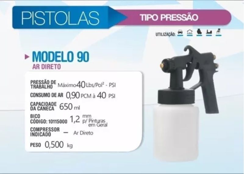 MOD90-2--PISTOLA-DE-PINTURA-AR-DIRETO-USO-GERAL-ARPREX