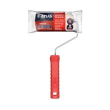 Rolo 306/9 9cm Pele de Carneiro Para Superfícies Semi Rugosas Com Suporte - Atlas