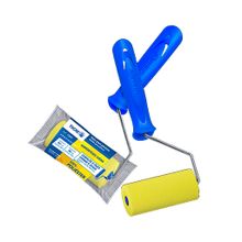 Rolo 1341 9cm Espuma Amarela Multiuso Com Suporte - Tigre
