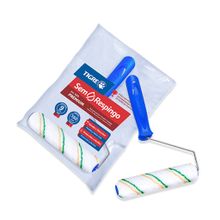 Rolo 1375 15cm Lã Sintética Anti Respingo Profissional Com Suporte - Tigre