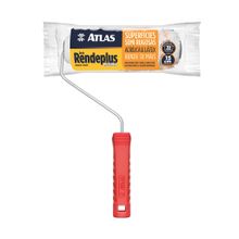 Rolo AT327/15 15cm Rendeplus Para Superfícies Semi Rugosas Com Suporte - Atlas