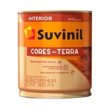 Tinta Acrílica Fosco Cores da Terra Calcita Alaranjada 900ml - Suvinil