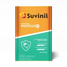 Tinta Acrílica Fosco Fachada Protegida Branco Neve 18l - Suvinil