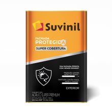 Tinta Acrílica Fosco Fachada Protegida Super Cobertura Branco Neve 18l - Suvinil
