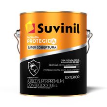 Tinta Acrílica Fosco Fachada Protegida Super Cobertura Branco Neve 3,6l - Suvinil