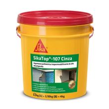 Argamassa Impermeabilizante SikaTop 107 Cinza 4kg - Sika