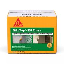 Argamassa Impermeabilizante SikaTop 107 Caixa Cinza 18kg - Sika