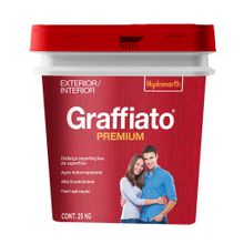 Textura Graffiato Riscado Premium Balde Plástico Crômio 25kg - Hydronorth