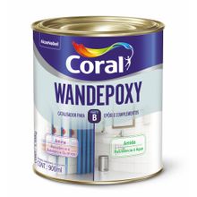 Catalisador Wandepoxy Amida Para Massa Comp B 900ml - Coral