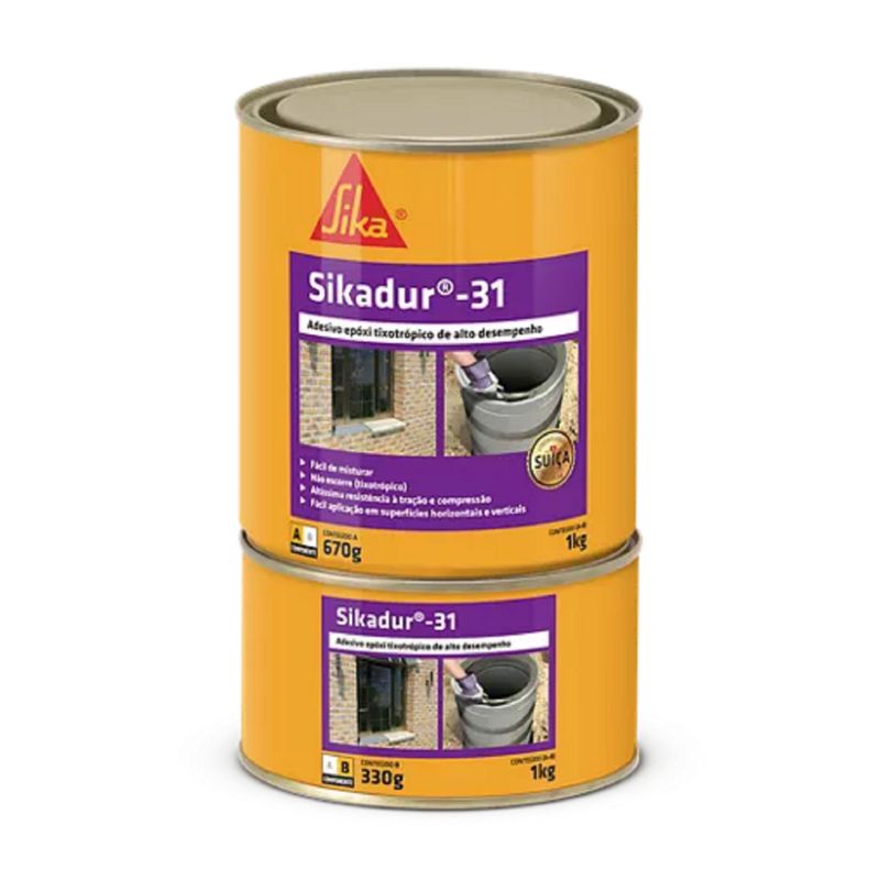 ADESIVO-ESTRUTURAL-SIKADUR-31-CINZA-1KG-SIKA