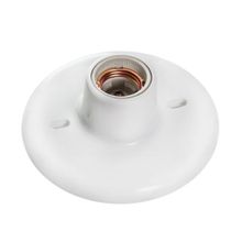 Plafon Com Soquete Louça E27/100W 3925 Branco - OPL