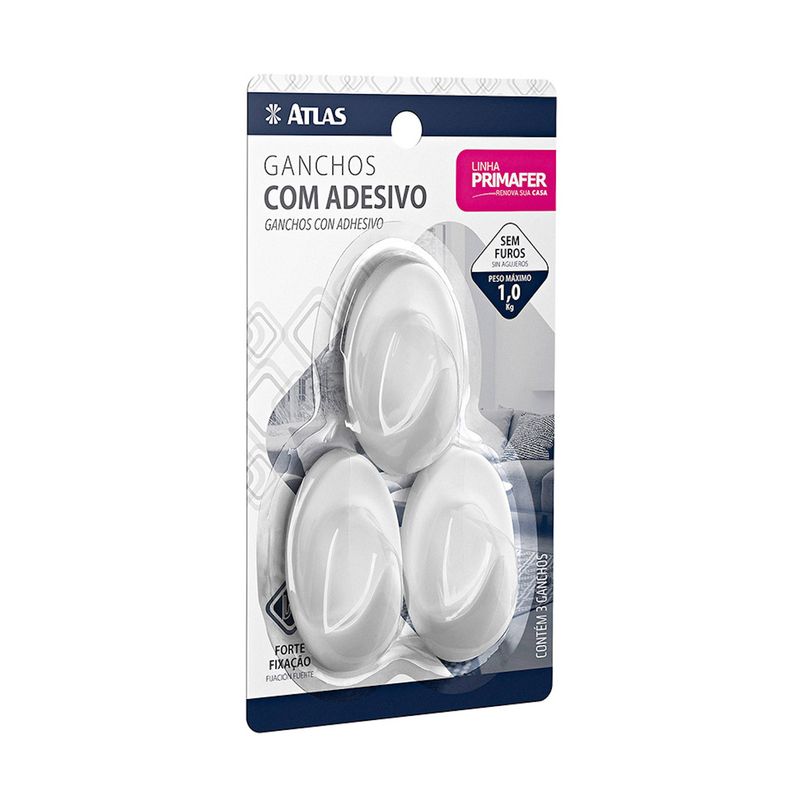 GANCHO-ADESIVO-PLASTICO-PRIMAFER-0-7KG-COM-3-PECAS-ATLAS