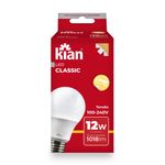 LAMPADA-LED-A65-E27-12w-100240V-6500K-KIAN