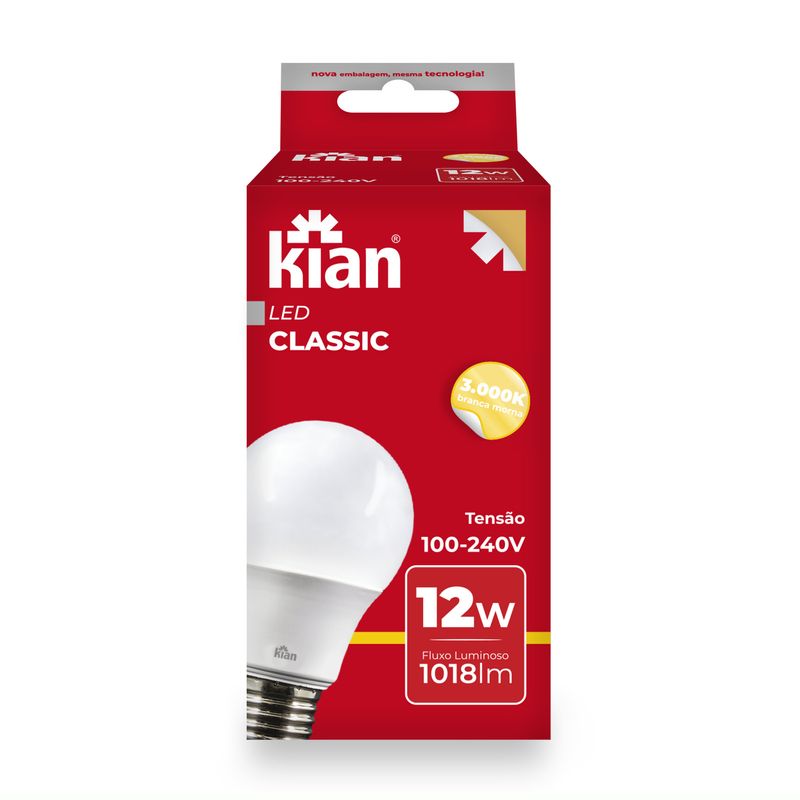 LAMPADA-LED-A65-E27-12w-100240V-6500K-KIAN