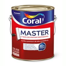 Tinta Acrílica Fosco Master Areia 3,6l - Coral