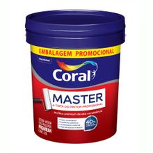 Tinta Acrílica Fosco Master Branco 20l - Coral
