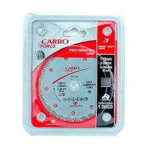 Disco de Corte Diamantado Turbo Seco Carboforce 4.1/2x20mm - Carborundum