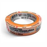 Fita-Crepe-Imobiliaria-Para-Drywall-A128RL-Laranja-24mm-x-50m---Adere