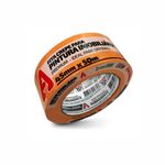Fita-Crepe-Imobiliaria-Para-Drywall-A128RL-Laranja-45mm-x-50m---Adere