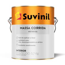 Massa Corrida 5,7kg - Suvinil