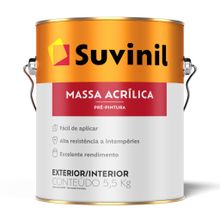 Massa Acrílica 5,5kg - Suvinil