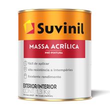 Massa Acrílica 1,3kg - Suvinil