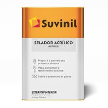 Selador Acrílico 18l - Suvinil