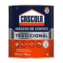 Adesivo de Contato Tradicional Sem Tuluol 730g - Cascola