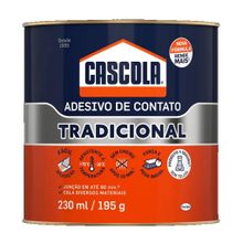 Adesivo de Contato Tradicional Sem Tuluol 195g - Cascola
