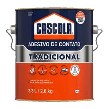 Adesivo de Contato Tradicional Sem Tuluol 2,8kg - Cascola