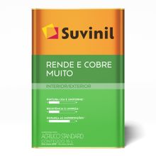 Tinta Acrílica Fosco Rende e Cobre Muito Calopsita 16l - Suvinil