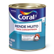 Tinta Acrílica Fosco Rende Muito Branco Gatinho 800ml - Coral