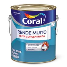Tinta Acrílica Fosco Rende Muito Branco Gatinho 3,2l - Coral