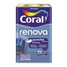 Tinta Acrílica Creme Fosco Renova Paredes & Tetos Branco Gatinho 16l - Coral
