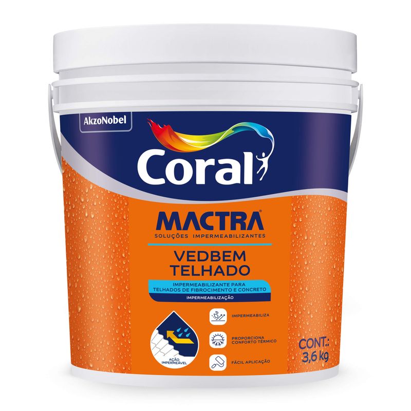 Impermeabilizante-Mactra-M1-Vedbem-Telhado-36kg---Coral