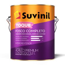 Tinta Acrílica Toque Fosco Completo Calcita Alaranjada 3,2l - Suvinil