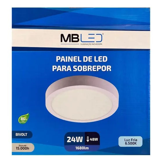 Luminaria Led Red.square
