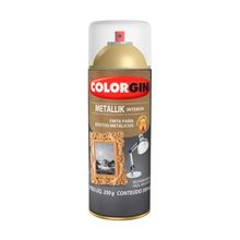 Tinta Spray Metallik Interior Verniz Incolor 350ml - Colorgin