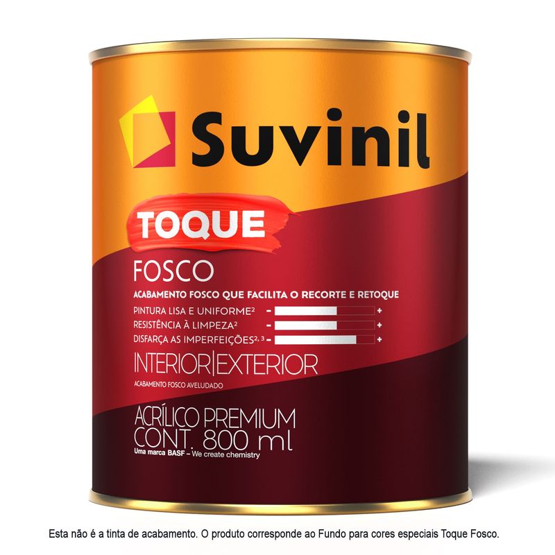 Fundo Toque Fosco 800ml Suvinil