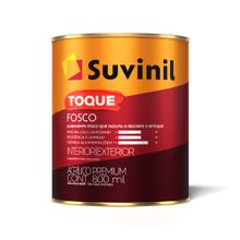Tinta Acrílica Toque Fosco Canário-da-Terra 800ml - Suvinil