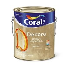 Tinta Decora Efeitos Especiais Mármore Estátua Antiga 3L - Coral