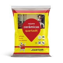 Rejunte Cerâmicas Branco 1Kg - Quartzolit