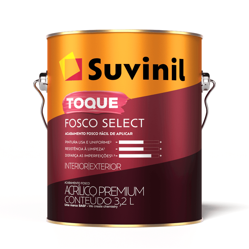 Tinta Toque Fosco Select Valentino 3,2l Suvinil