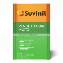 Tinta Acrílica Fosco Rende e Cobre Muito Calopsita 16l - Suvinil