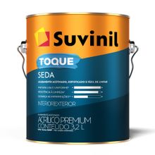 Tinta Acrílica Acetinado Toque Seda Papel Picado 3,2l - Suvinil