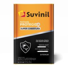 Tinta Acrílica Fosco Fachada Protegida Super Cobertura Sossego Noturno 16l - Suvinil