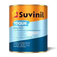Tinta Acrílica Toque Brilho Crômio 800ml - Suvinil